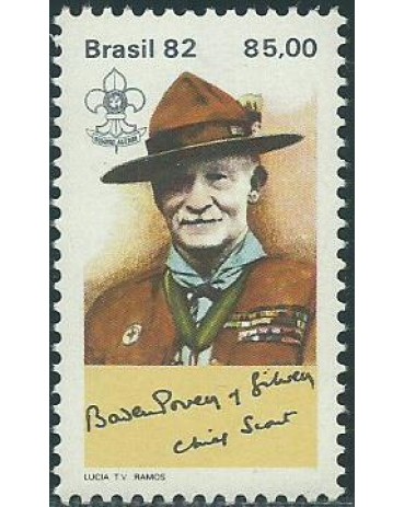 C1272 BADEN POWELL  ESCOTISMO 1982  MINT 7122A